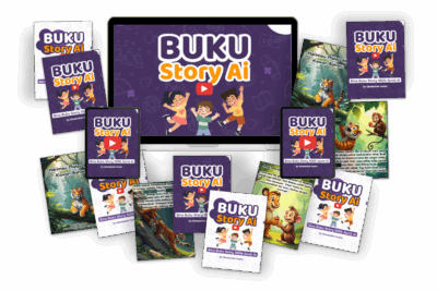 30 Modul Step by Step, Bina 10K dengan Buku Cerita Kanak2 + Siap Template Web